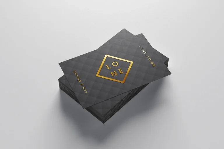 foil business card printing billericay