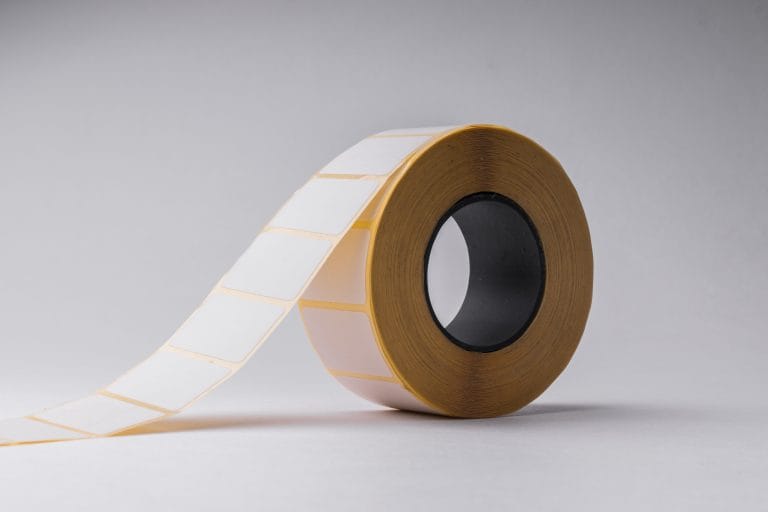 Stickers blank sticky label roll for thermal transfer printing